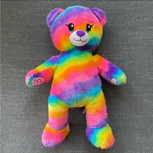 🌈 Build-A-Bear Rainbow Plush – Soft, Cuddly & Full of Color! 🧸